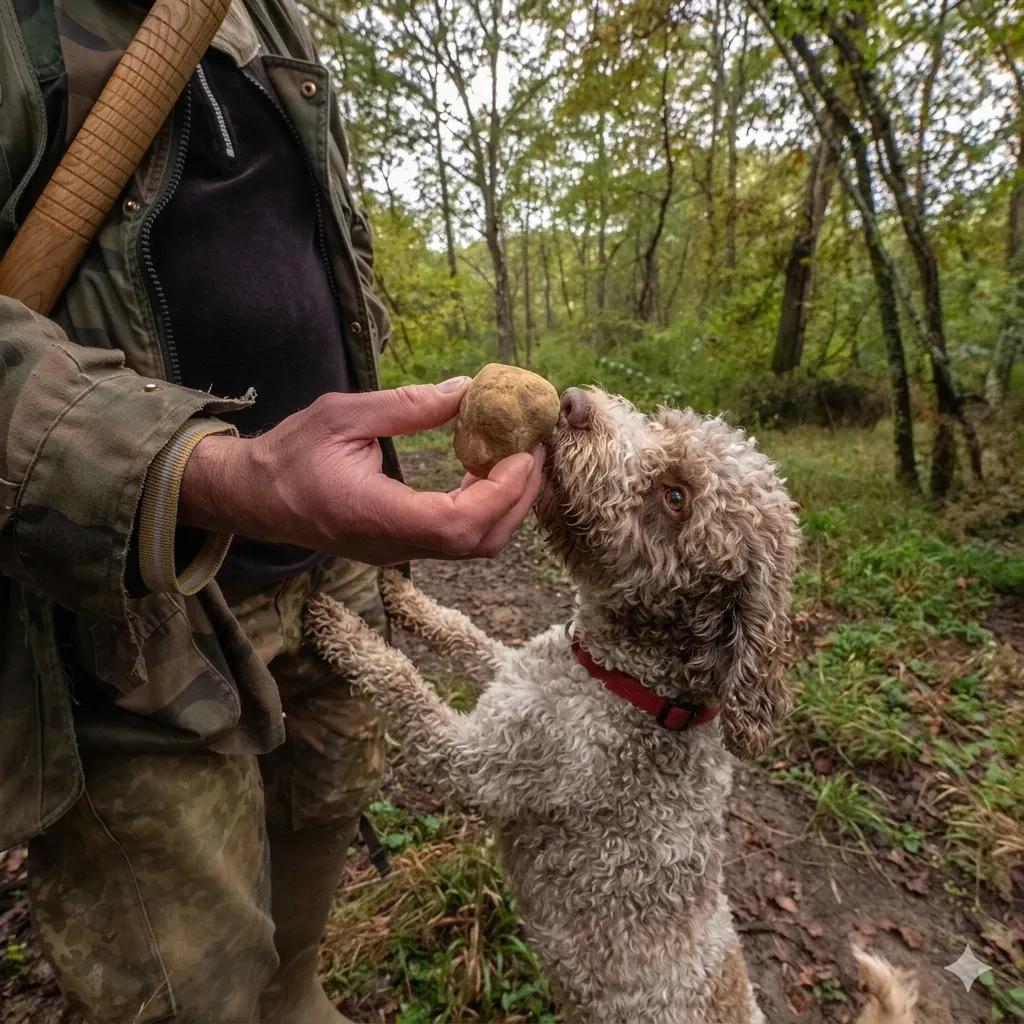 Caccia al tartufo in Val Curone